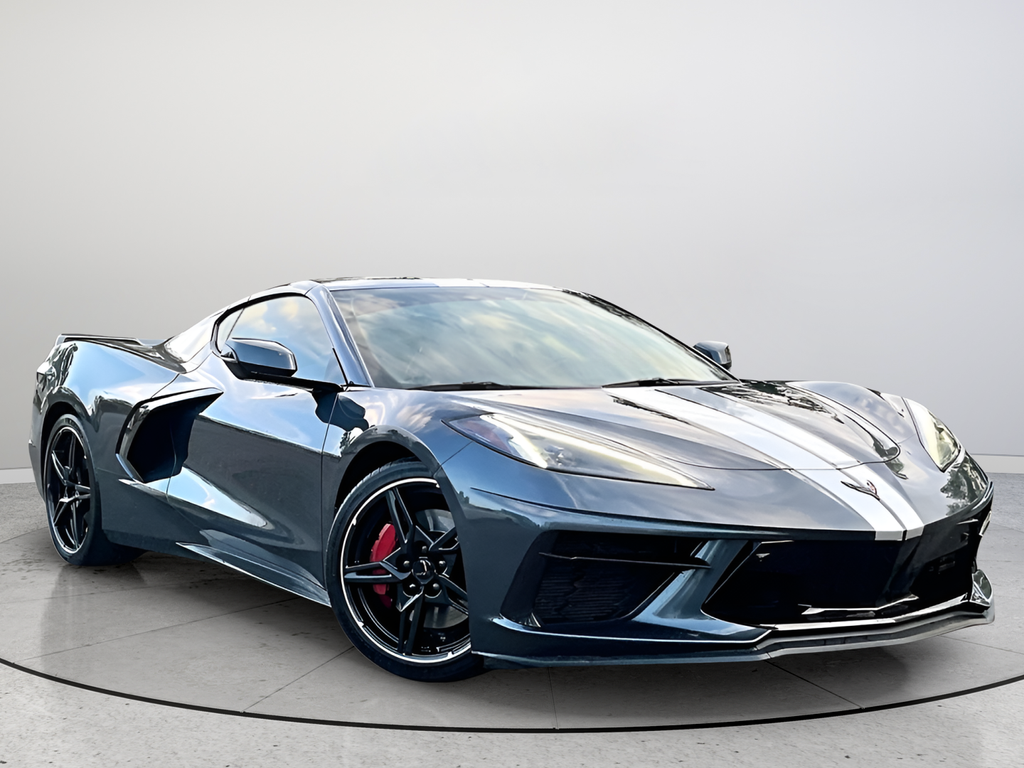 Shadow Gray Metallic 2020 Chevrolet Corvette Stingray 2LT Coupe RWD Coupe Rear-Wheel Drive 8-Speed Dual Clutch