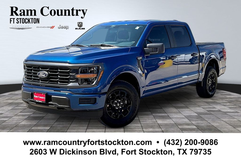 Blue Metallic 2025 Ford F-150 Pickup Truck 4X2 Automatic