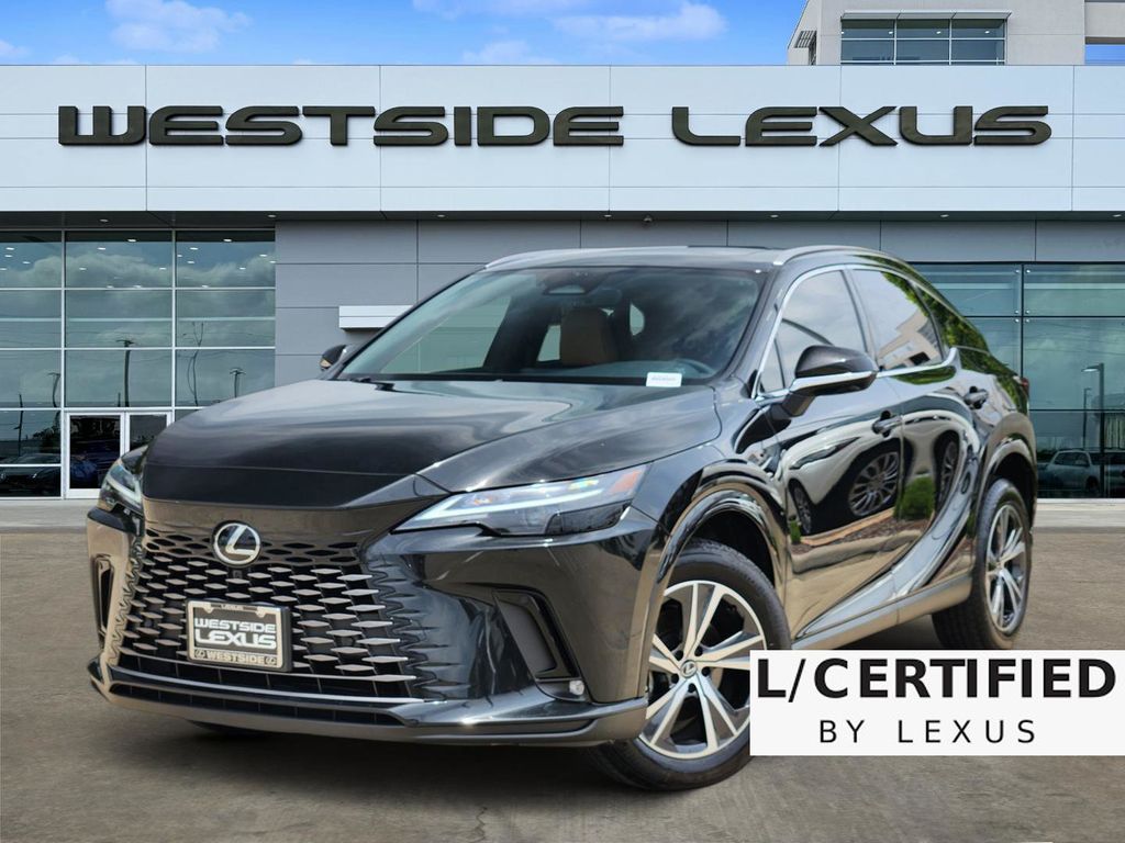 Black (Caviar) 2025 Lexus RX SUV / Crossover Front-Wheel Drive 8-Speed Automatic