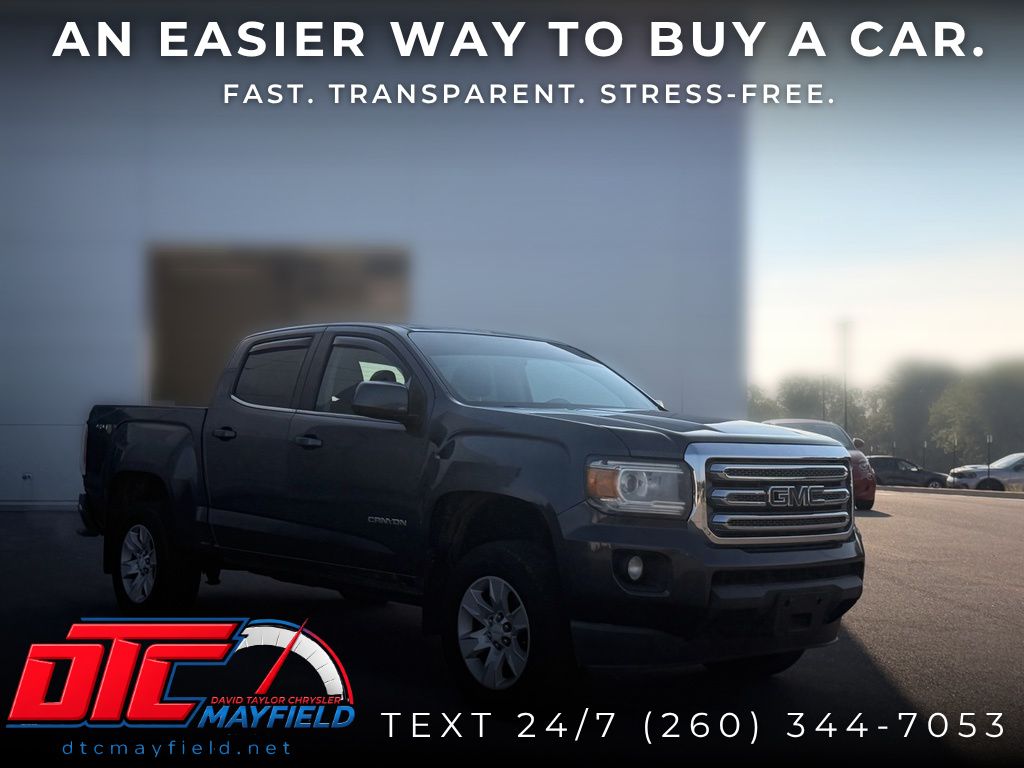 2015 GMC Canyon Gris (Cyber Gray Metallic) Camioneta Todo terreno 6 velocidades Automática