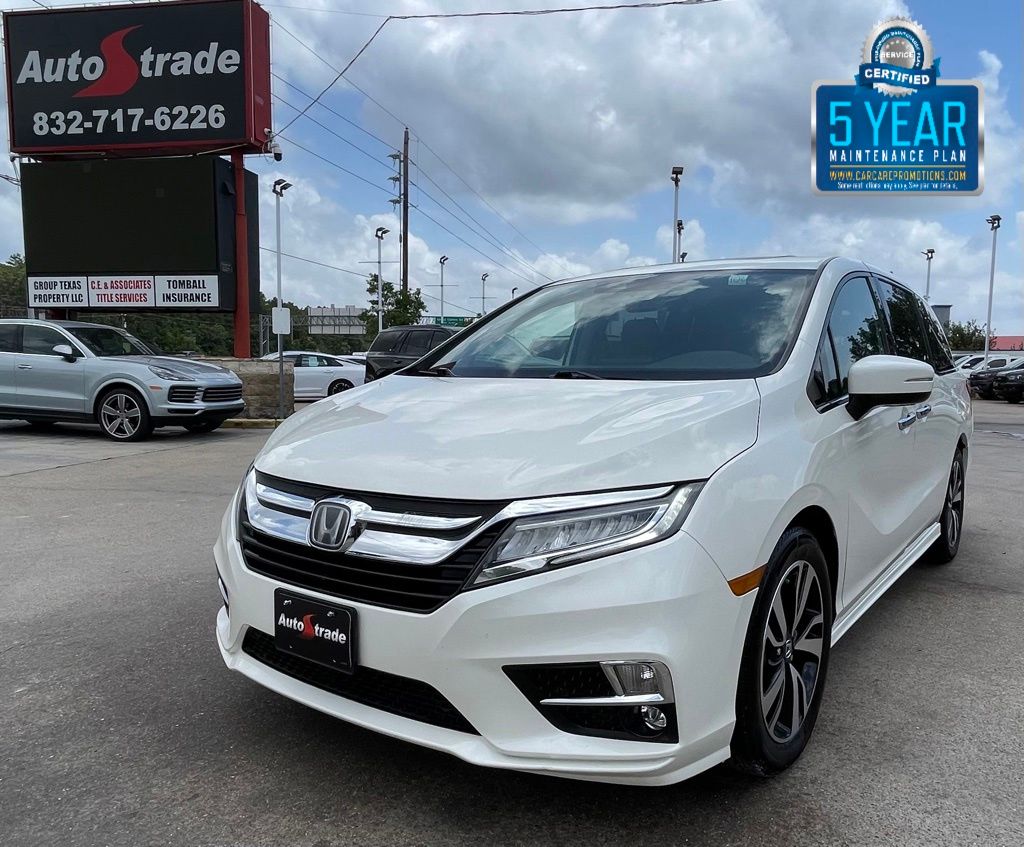 2018 Honda Odyssey Elite White at Community Honda