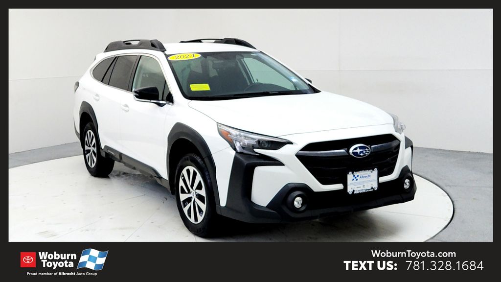 Crystal White Pearl 2024 Subaru Outback SUV / Crossover All-Wheel Drive Continuously Variable Transmission
