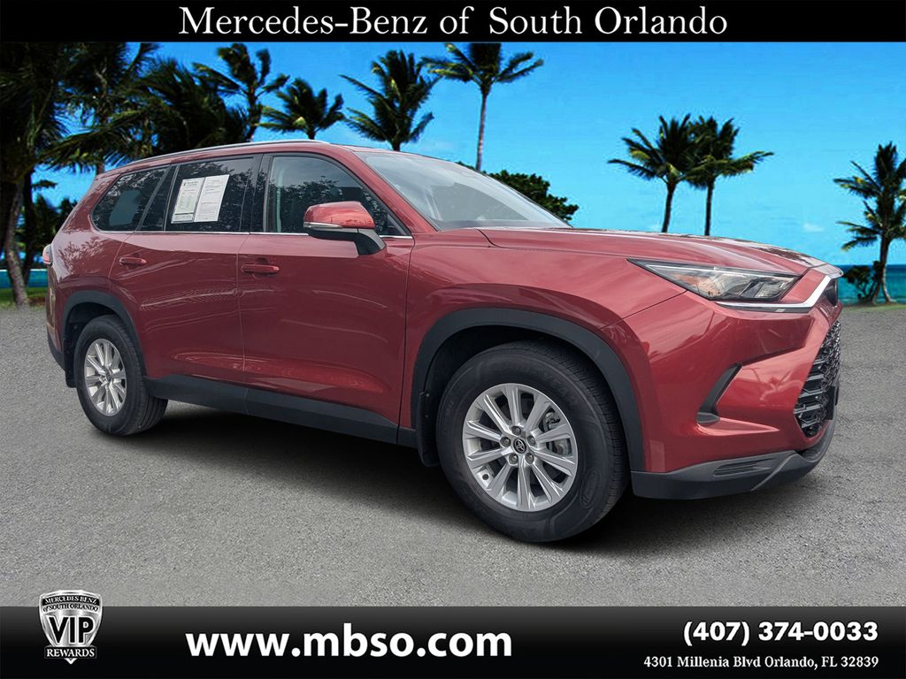 White (Wind Chill Pearl) 2024 Toyota Grand Highlander SUV / Crossover All-Wheel Drive 8-Speed Automatic