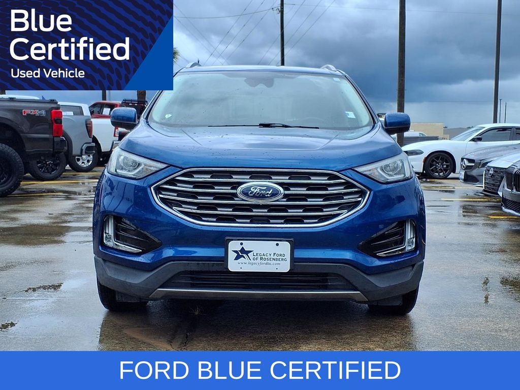 2021 Ford Edge SEL Blue at Legacy Ford
