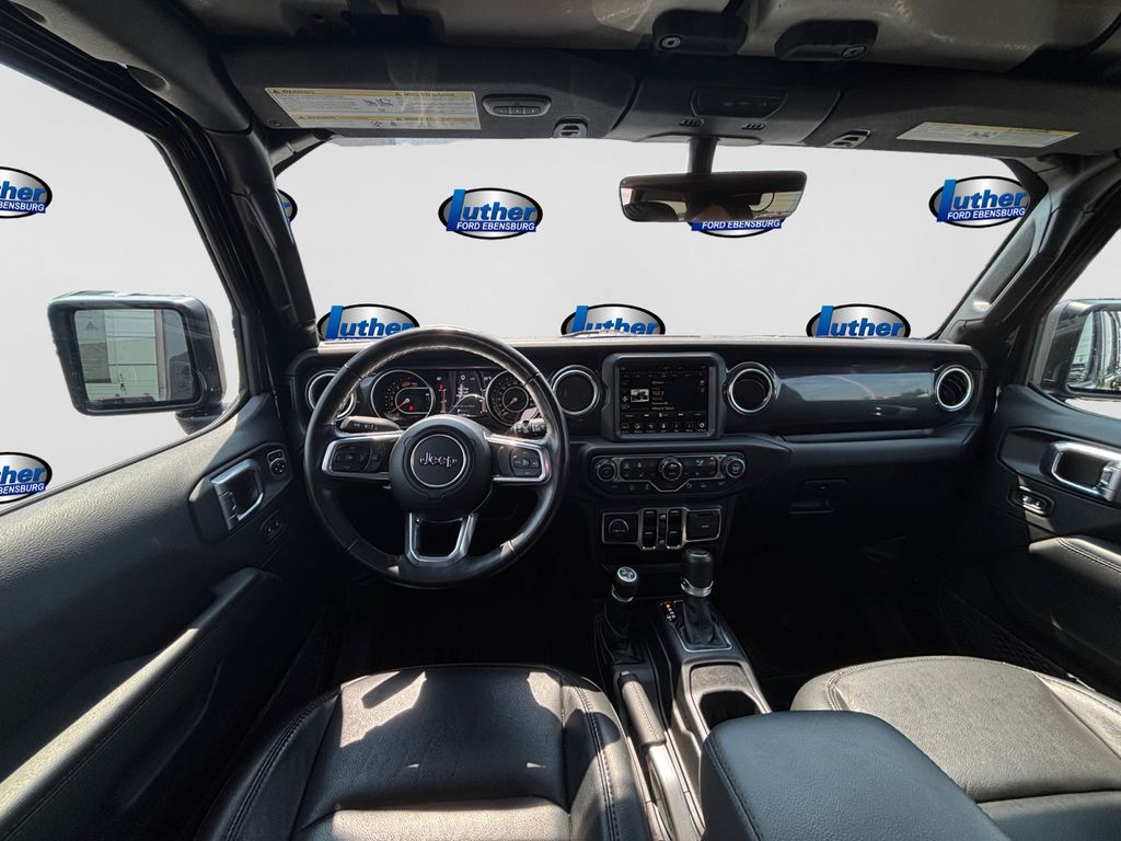 2022 Jeep Wrangler Unlimited Sahara Altitude Black at South Hills CDJR