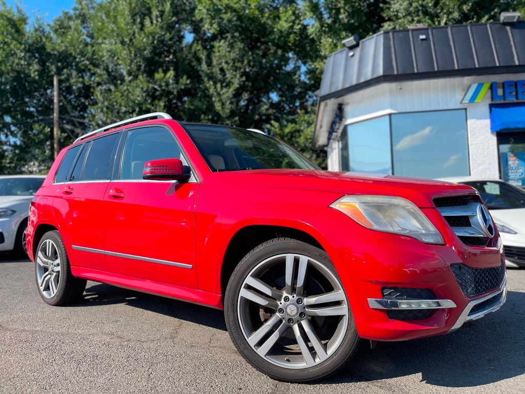 Mars Red 2013 Mercedes-Benz GLK 350 SUV / Crossover Rear-Wheel Drive 7-Speed Automatic