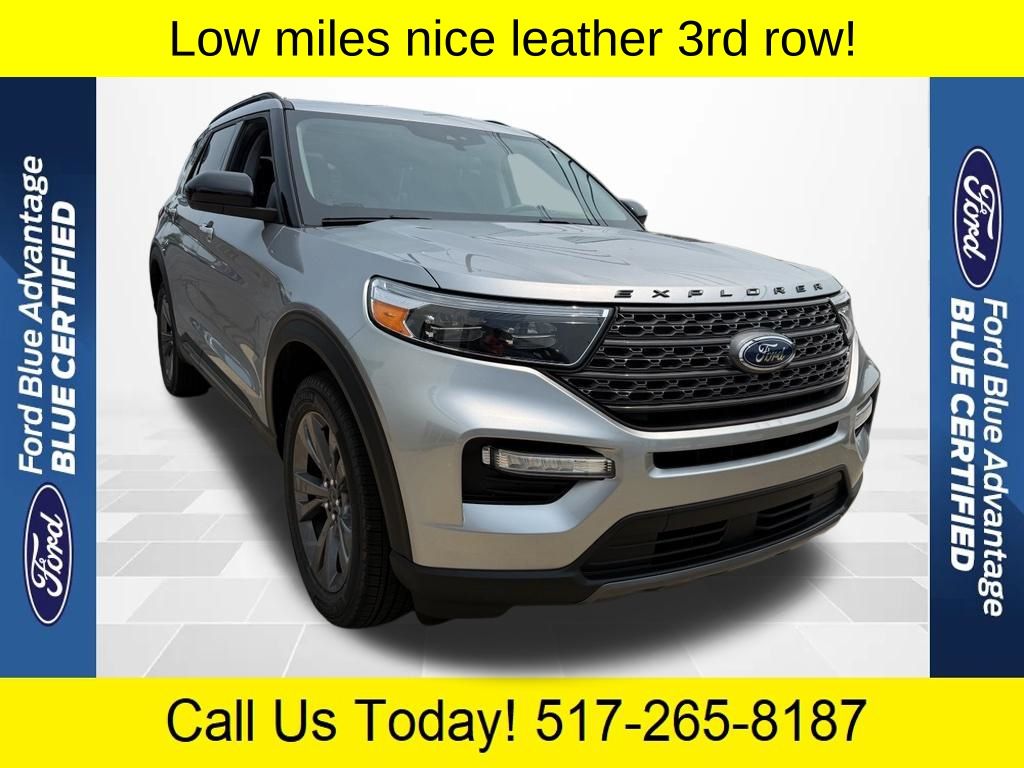 Silver Metallic 2024 Ford Explorer SUV / Crossover All-Wheel Drive Automatic