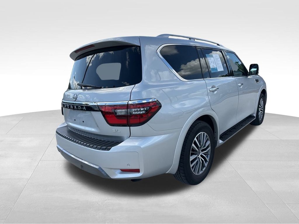 2024 Brilliant Silver Metallic Nissan Armada SL RWD SUV