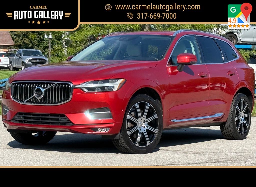 Fusion Red Metallic 2018 Volvo XC60 SUV / Crossover All-Wheel Drive Automatic