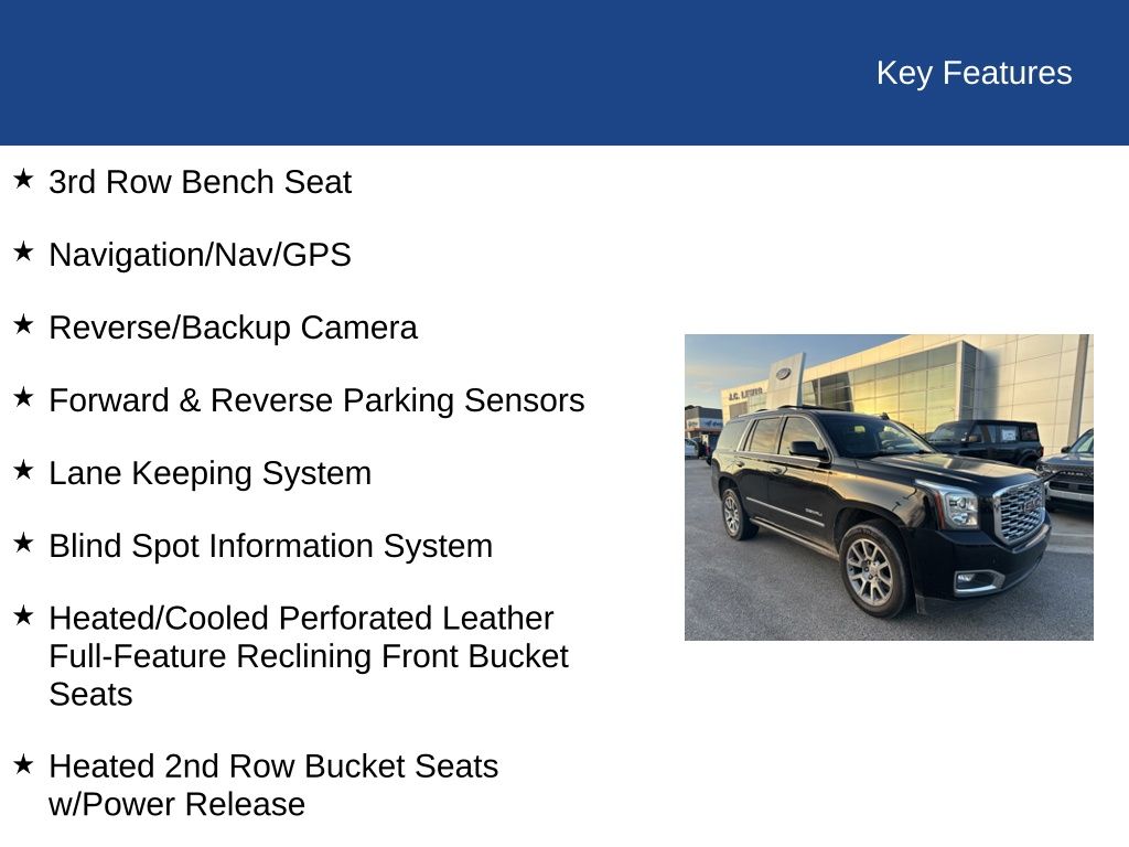 2019 GMC Yukon Denali