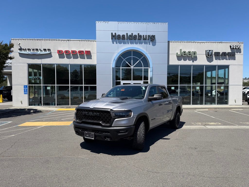 Billet Silver Metallic Clearcoat 2025 RAM 1500 Pickup Truck Four-Wheel Drive 8-Speed Automatic