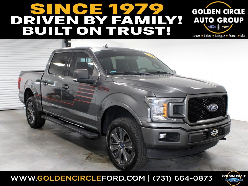 Gray (Magnetic Metallic) 2018 Ford F-150 Pickup Truck Four-Wheel Drive Automatic