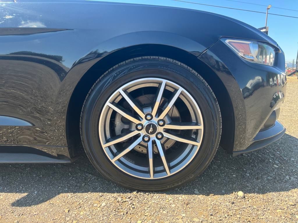 2016 Shadow Black Ford Mustang EcoBoost Premium RWD Convertible