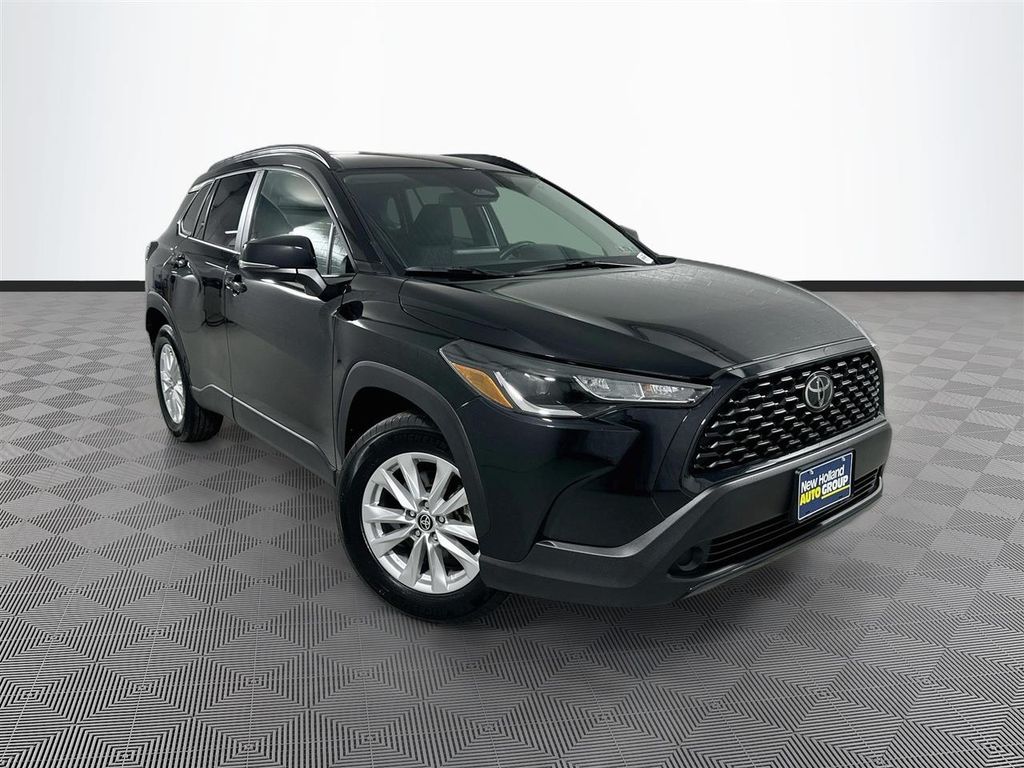 Jet Black 2024 Toyota Corolla Cross SUV / Crossover All-Wheel Drive Continuously Variable Transmission