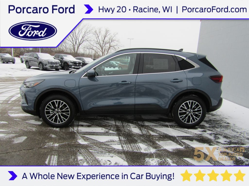 Vapor Blue Metallic 2025 Ford Escape Hybrid Plug-in FWD SUV / Crossover Front-Wheel Drive Continuously Variable Transmission