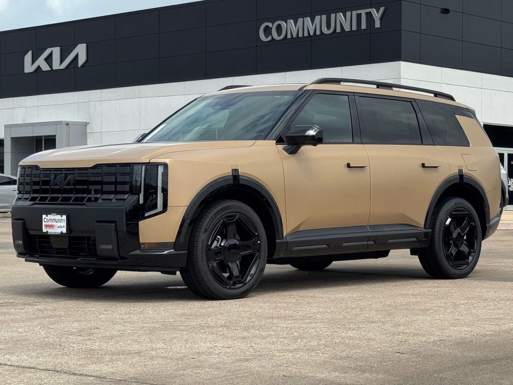 2027 Kia Telluride Hybrid X-Line SX Prestige Brown at Shottenkirk Kia Fort Bend