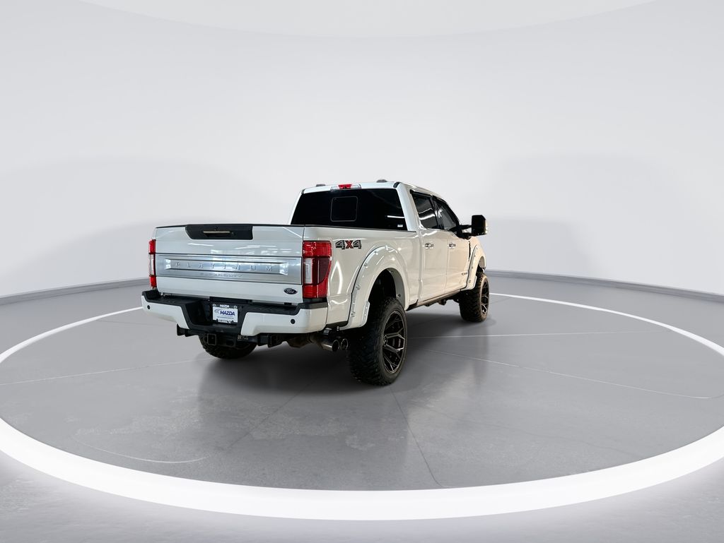 2020 Ford F-350SD Platinum White at Mazda of Columbia