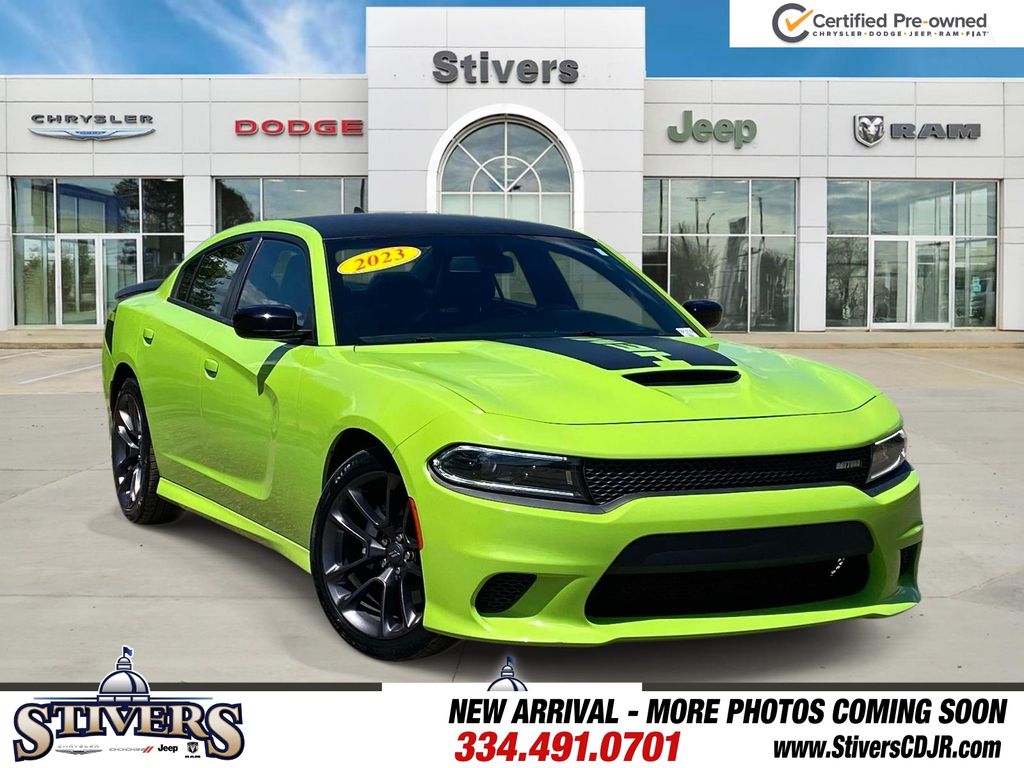 Green (Sublime Metallic Clearcoat) 2023 Dodge Charger Sedan Rear-Wheel Drive 8-Speed Automatic