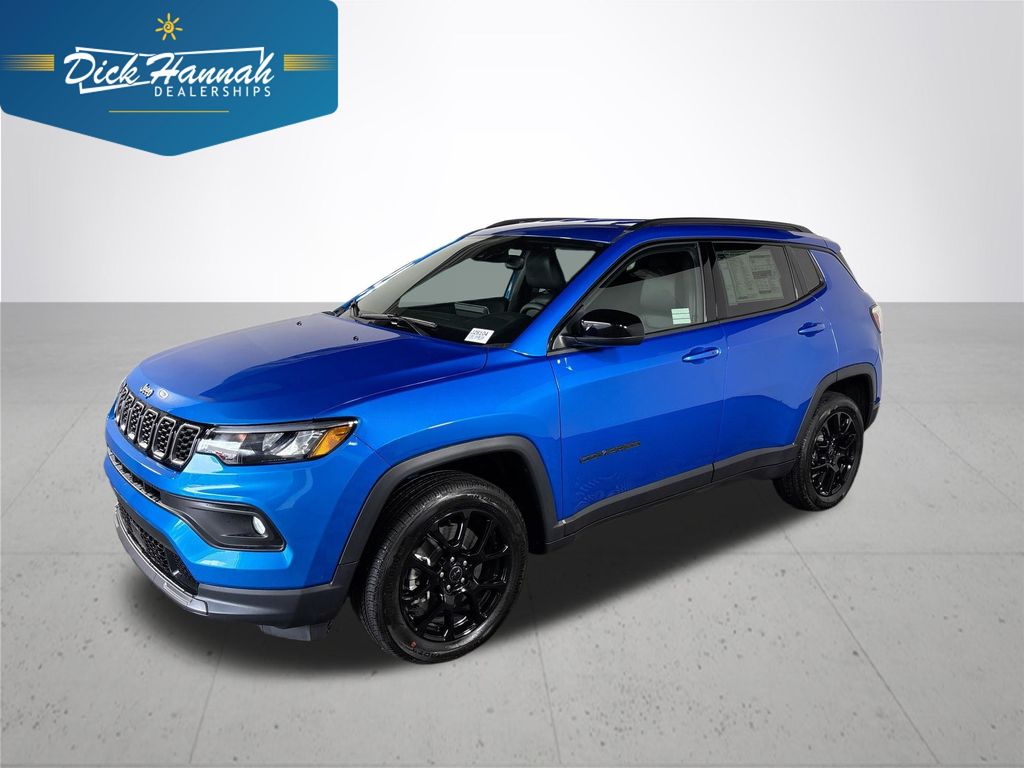 Hydro Blue Pearlcoat 2026 Jeep Compass Latitude 4WD SUV / Crossover Four-Wheel Drive 8-Speed Automatic