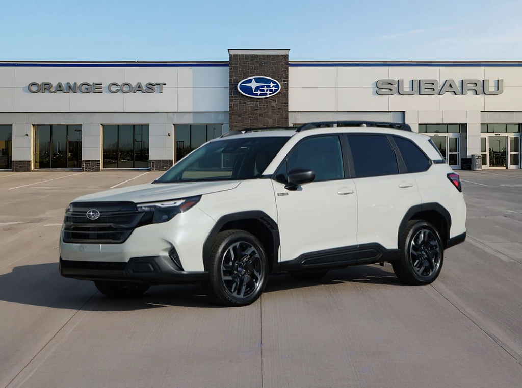 Crystal White Pearl 2026 Subaru Forester Hybrid SUV / Crossover All-Wheel Drive Continuously Variable Transmission