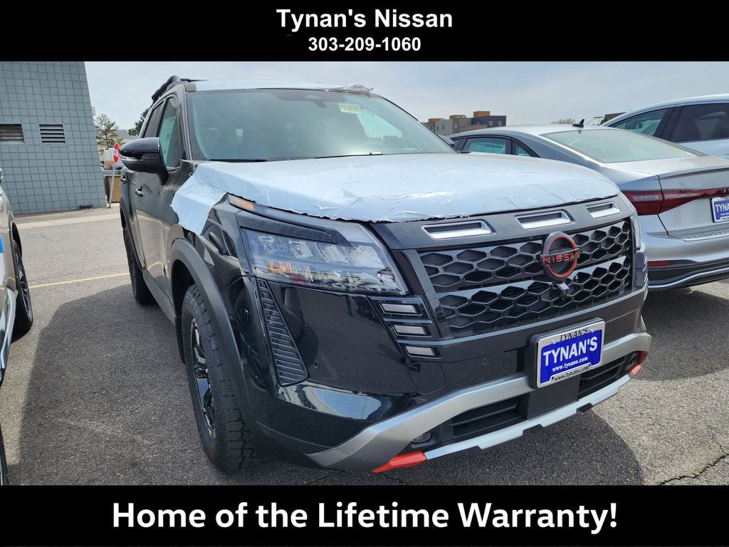 Super Black 2026 Nissan Pathfinder Rock Creek 4WD SUV / Crossover All-Wheel Drive 9-Speed Automatic