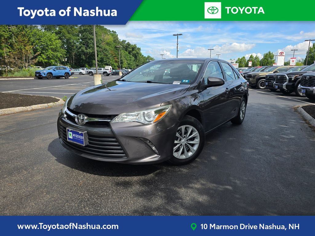Predawn Gray Mica 2016 Toyota Camry Sedan Front-Wheel Drive 6-Speed Automatic