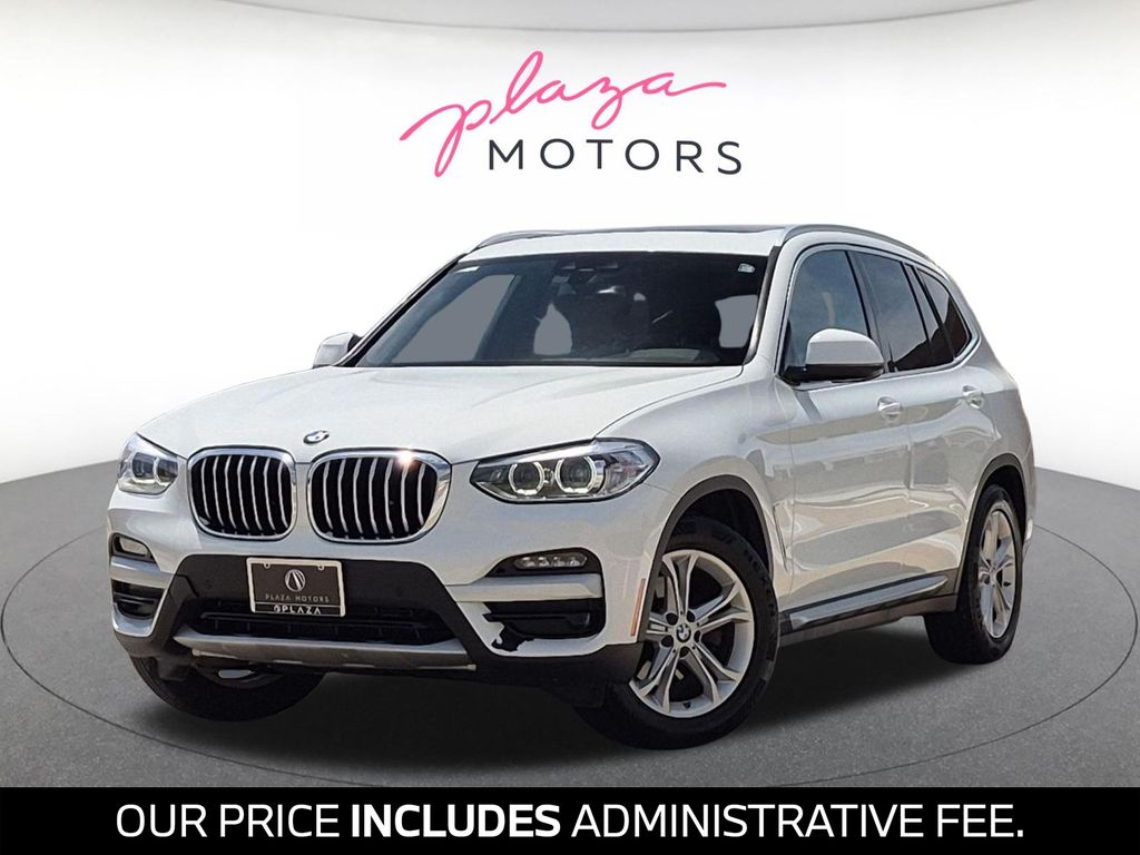 Alpine White 2020 BMW X3 SUV / Crossover All-Wheel Drive 8-Speed Automatic