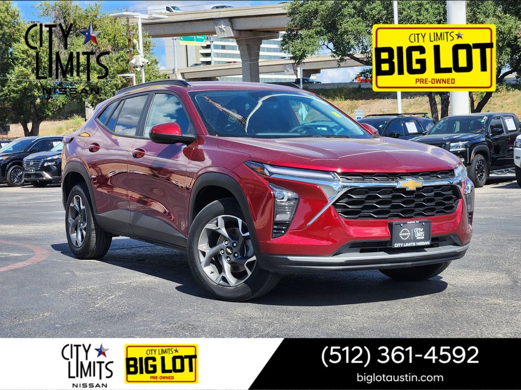Red (Crimson Metallic) 2024 Chevrolet Trax SUV / Crossover Front-Wheel Drive 6-Speed Automatic