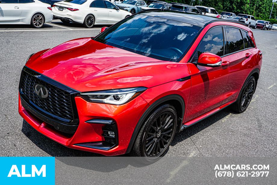 Used 2025 Red INFINITI SPORT image 15