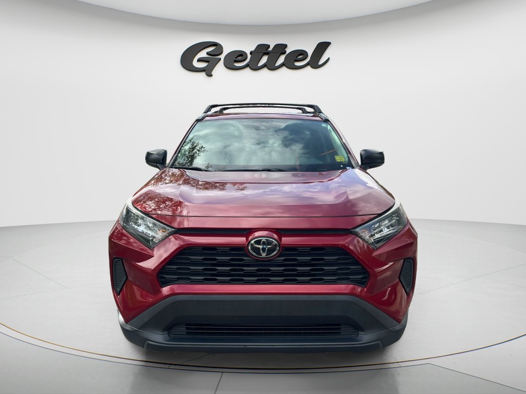 Certified Used 2021 Red Toyota LE image 2
