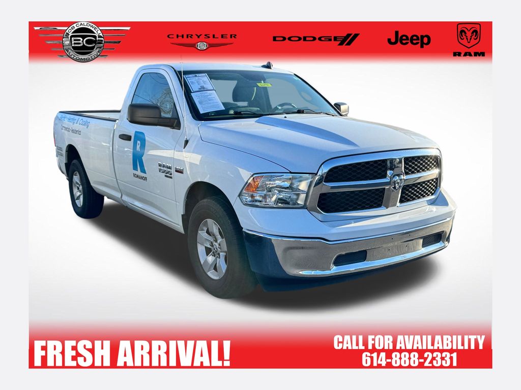 Bright White Clearcoat 2021 RAM 1500 Classic Tradesman LB RWD Pickup Truck 4X2 8-Speed Automatic