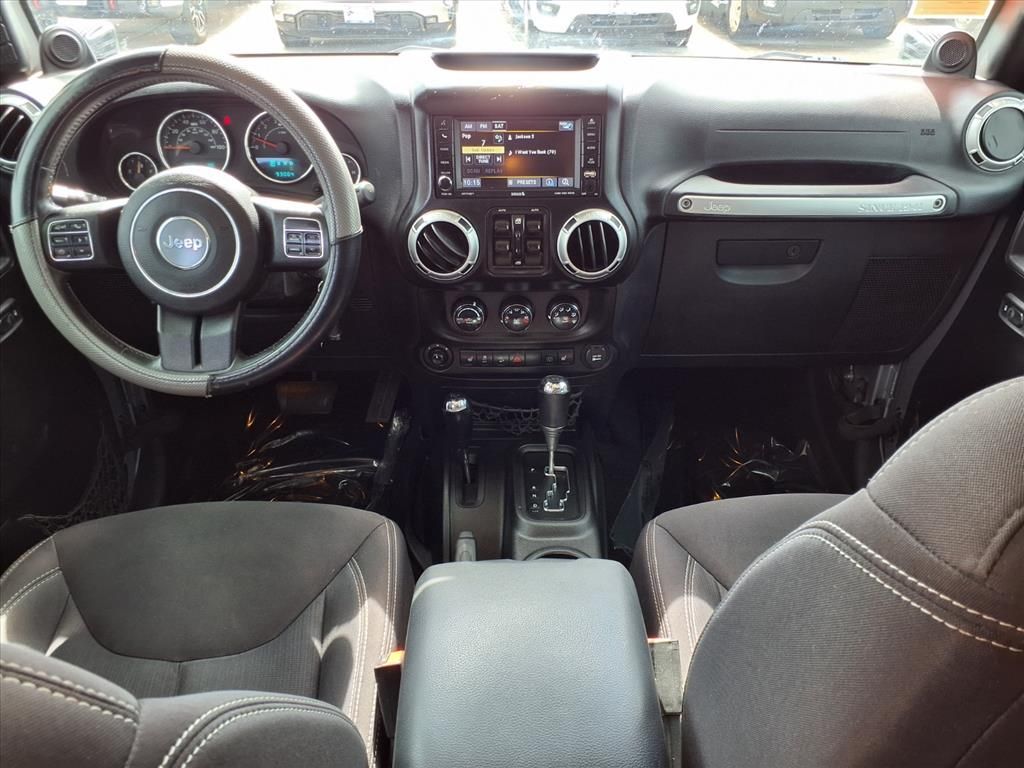 2013 Jeep Wrangler Unlimited Sahara Silver at Emmons Autoplex