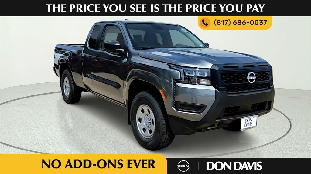 Gray (Gun Metallic) 2026 Nissan Frontier Pickup Truck Four-Wheel Drive 9-Speed Automatic Overdrive