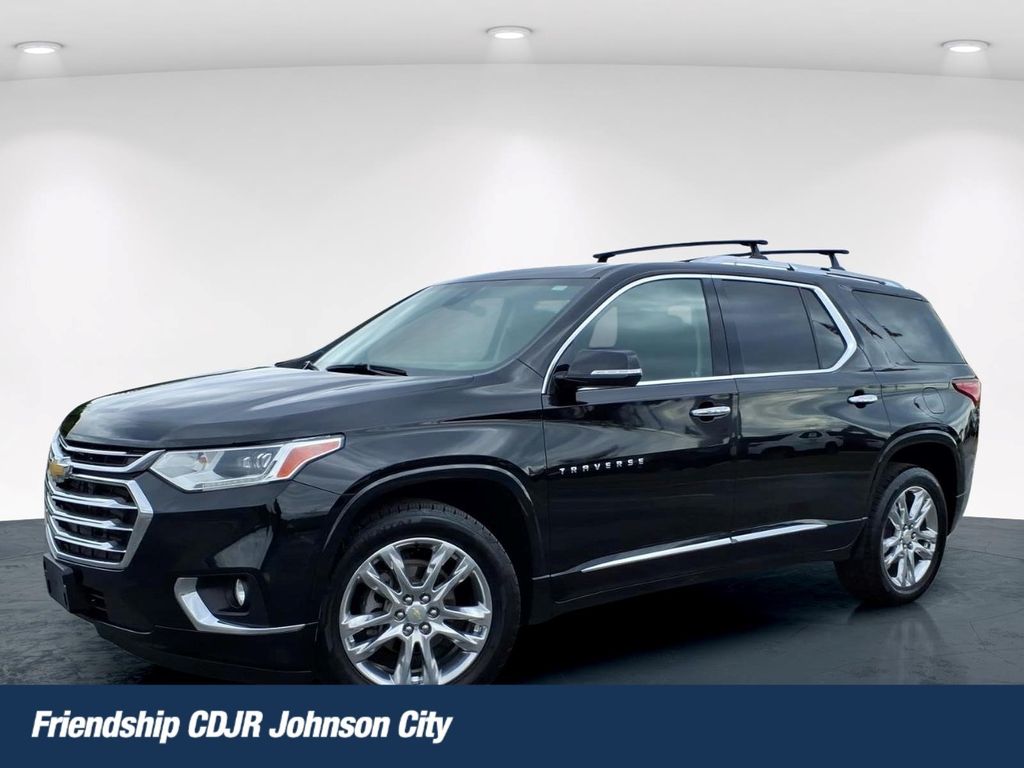 Mosaic Black Metallic 2018 Chevrolet Traverse High Country AWD SUV / Crossover Four-Wheel Drive 9-Speed Automatic