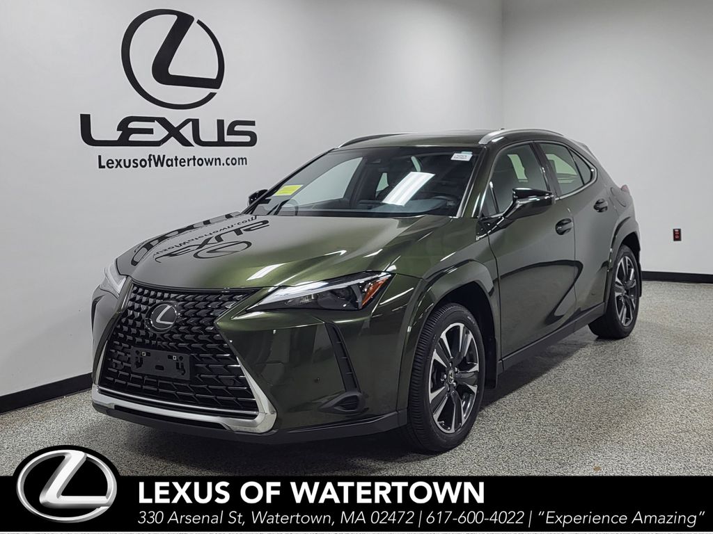 Nori Green Pearl 2024 Lexus UX Hybrid SUV / Crossover All-Wheel Drive Continuously Variable Transmission