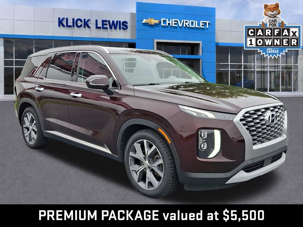 2021 Hyundai Palisade SEL Red at Bob Ruth Ford