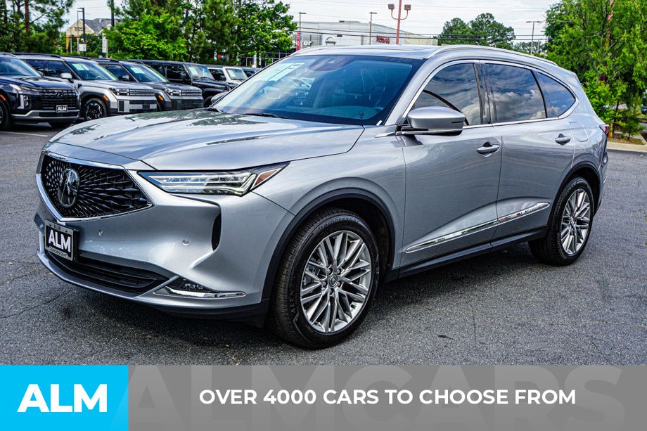 Used 2023 Silver Acura Advance image 3