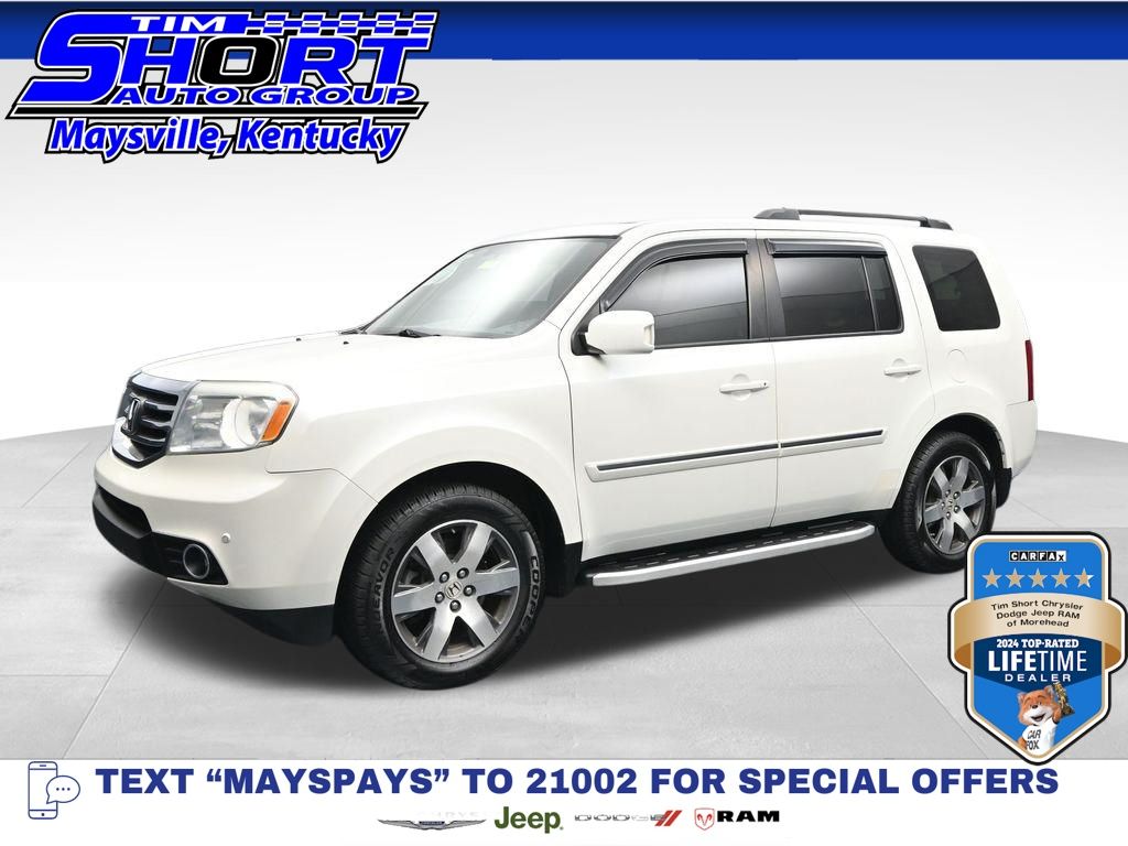 White Diamond Pearl 2013 Honda Pilot SUV / Crossover Four-Wheel Drive 5-Speed Automatic