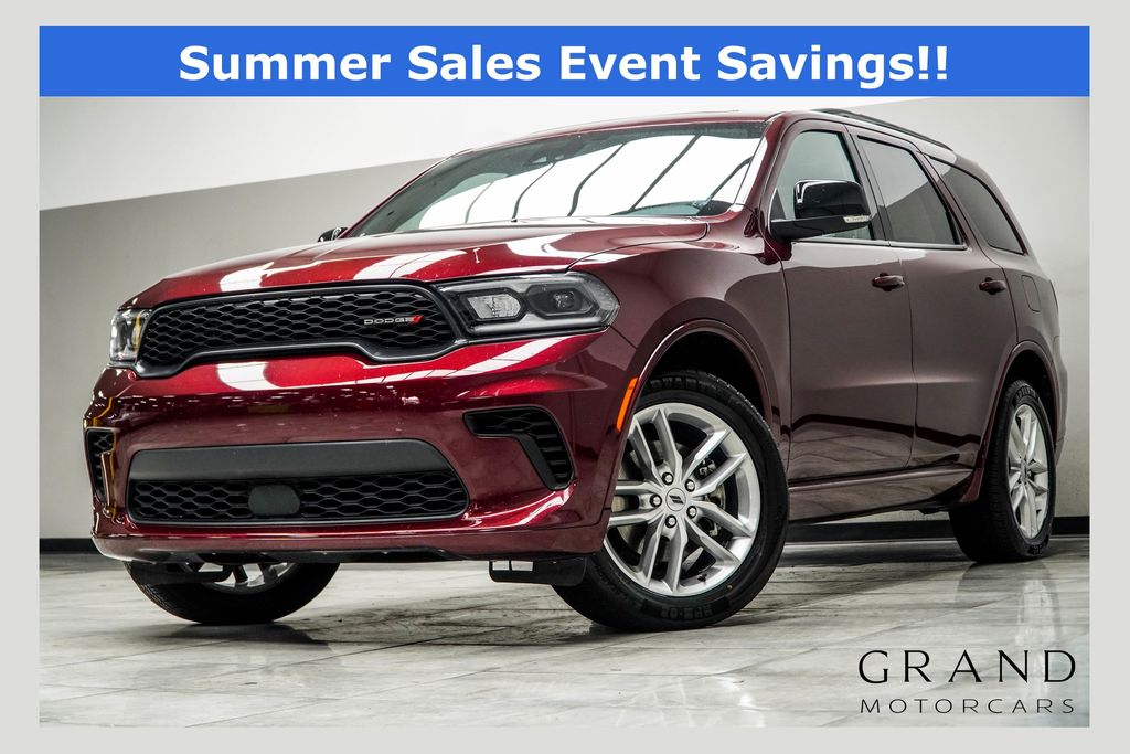 Octane Red Pearlcoat 2024 Dodge Durango GT Plus AWD SUV / Crossover All-Wheel Drive 8-Speed Automatic