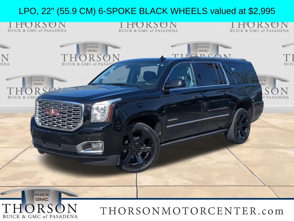 Onyx Black 2020 GMC Yukon XL Denali 4WD SUV / Crossover Four-Wheel Drive