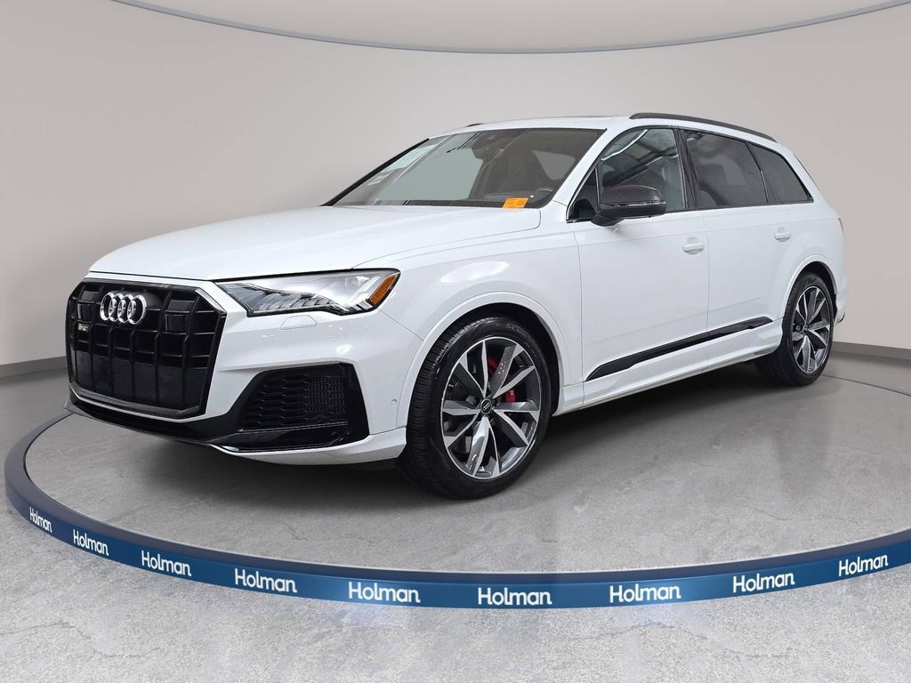 Glacier White Metallic 2023 Audi SQ7 SUV / Crossover All-Wheel Drive 8-Speed Automatic