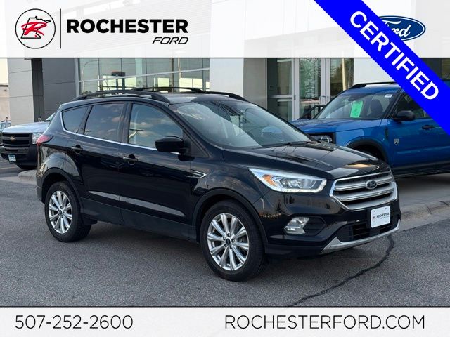 Agate Black Metallic 2019 Ford Escape SUV / Crossover All-Wheel Drive 6-Speed Automatic