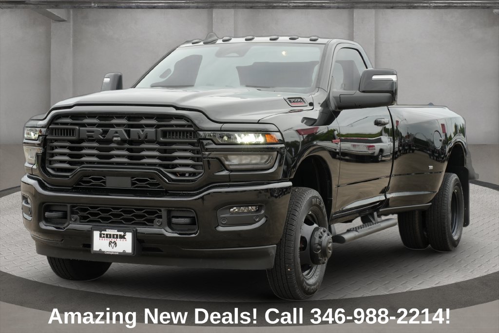 2026 Ram 3500 Tradesman Black at Bayway Chrysler Dodge Jeep Ram