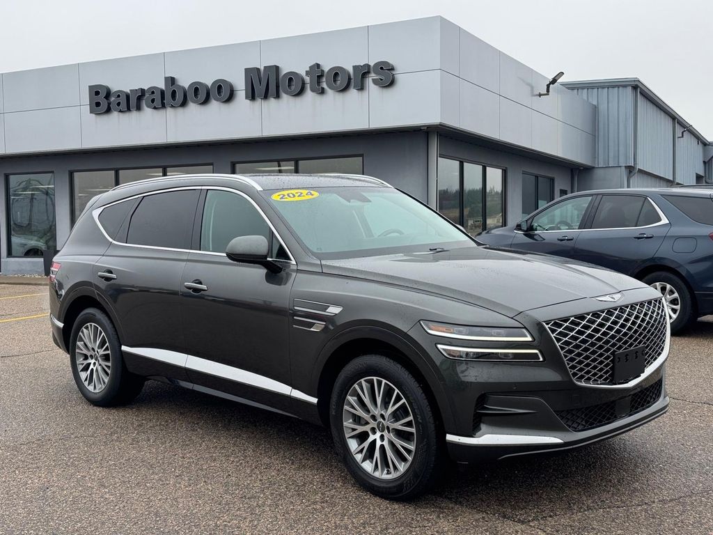 Makalu Gray 2024 Genesis GV80 2.5T AWD SUV / Crossover All-Wheel Drive 8-Speed Automatic