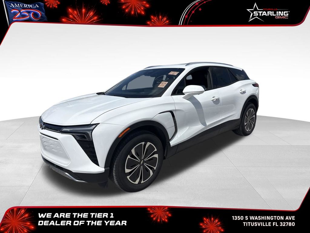Summit White 2025 Chevrolet Blazer EV SUV / Crossover All-Wheel Drive 1-Speed Automatic