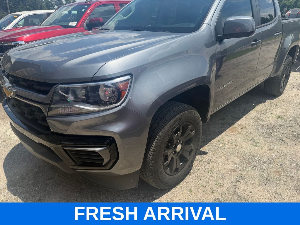 Gray (Steel Metallic) 2022 Chevrolet Colorado Pickup Truck Four-Wheel Drive 8-Speed Automatic