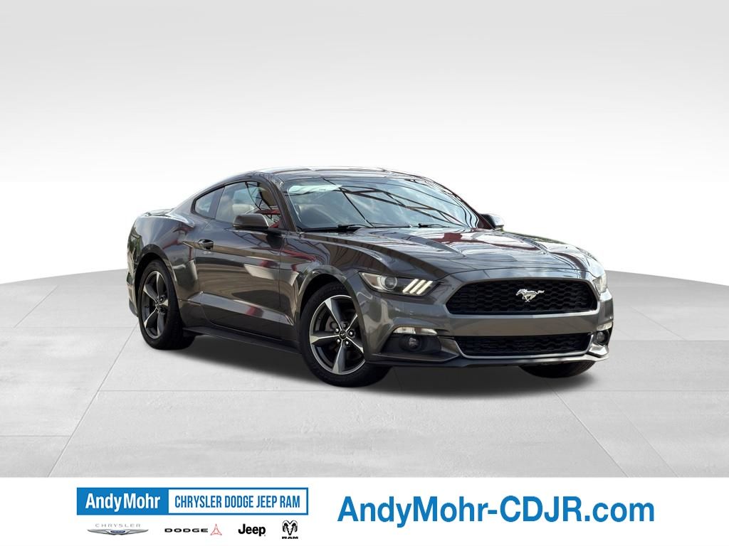 Gray (Magnetic Metallic) 2015 Ford Mustang EcoBoost Premium Coupe RWD Coupe Rear-Wheel Drive 6-Speed Automatic