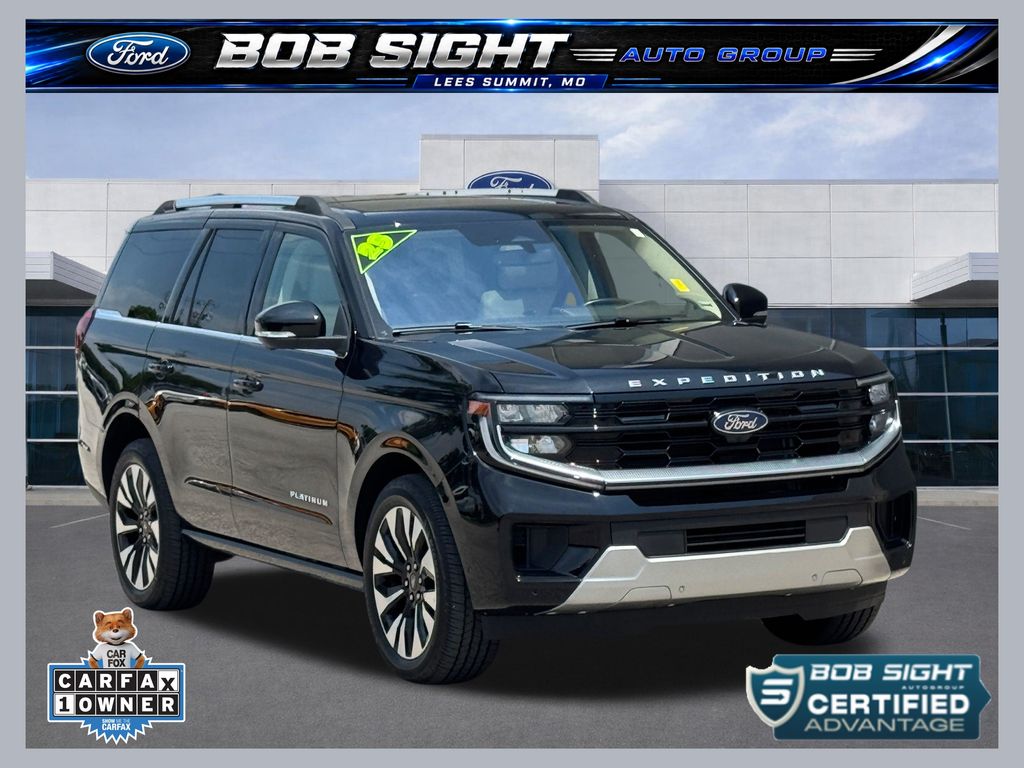 Black Metallic 2025 Ford Expedition SUV / Crossover Four-Wheel Drive Automatic