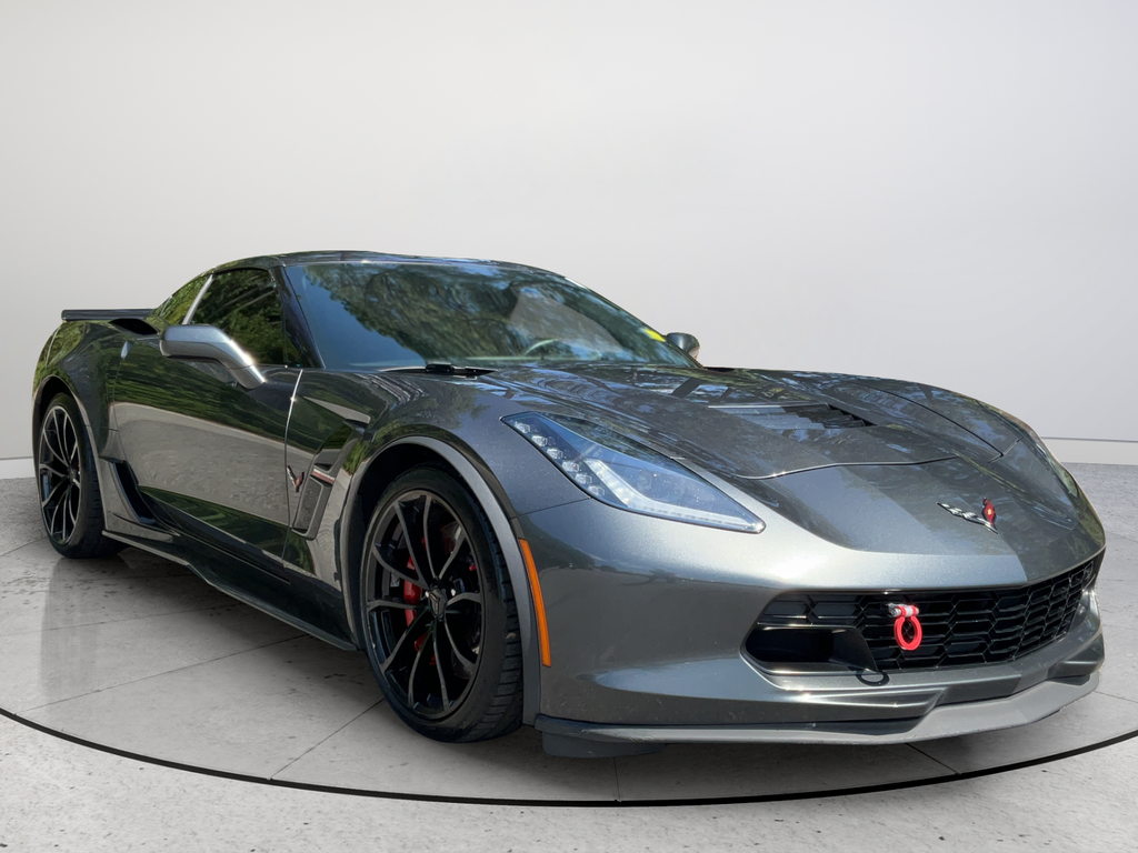 Watkins Glen Gray Metallic 2017 Chevrolet Corvette Coupe Rear-Wheel Drive 8-Speed Automatic