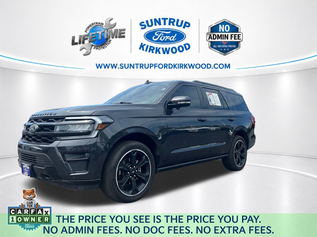 Dark Matter Gray Metallic 2024 Ford Expedition SUV / Crossover Four-Wheel Drive Automatic
